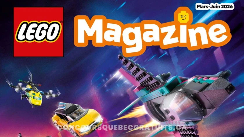 Recevez gratuitement le magazine LEGO Life à domicile