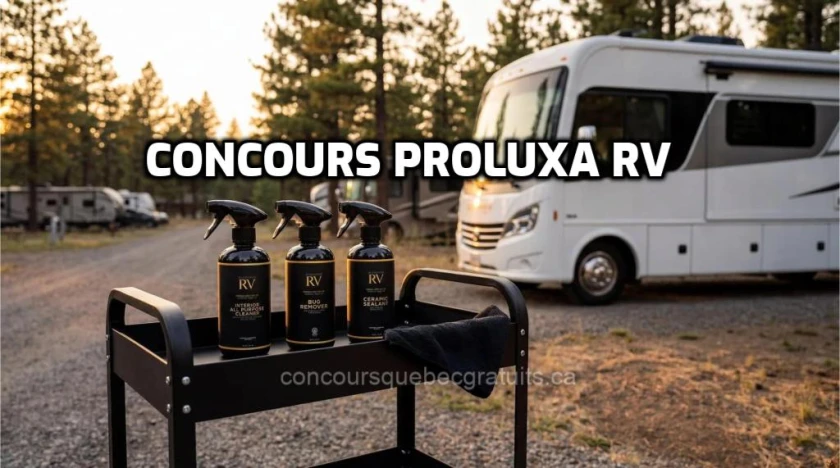 Concours Proluxa RV : remportez tous les nettoyants pour VR