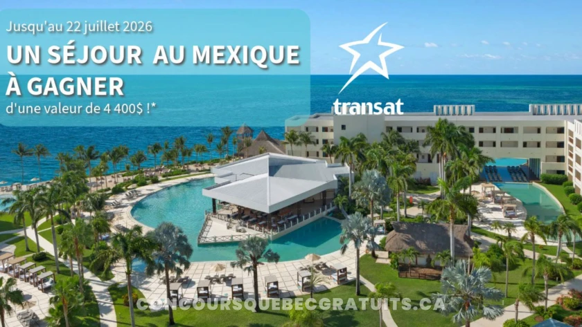 Gagnez un séjour 7 nuits au Dreams Puerto Morelos à Cancun