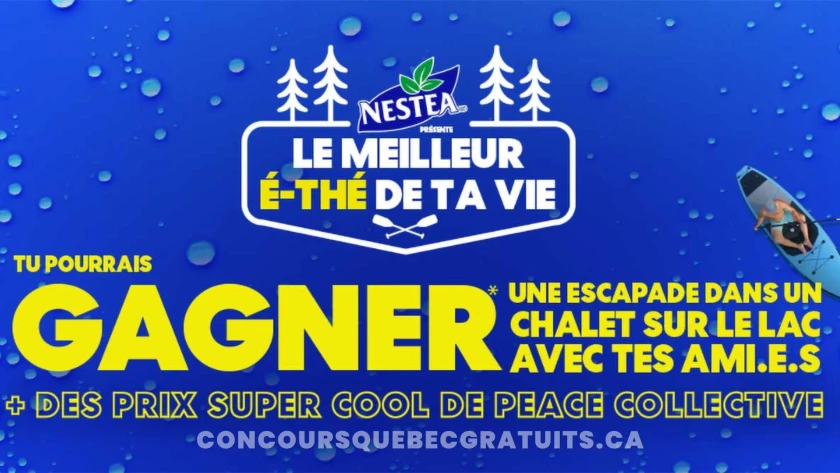 Gagnez une escapade en chalet d’une valeur de 9 500 $