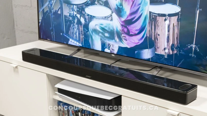 Gagnez une barre de son Bose TV dès maintenant