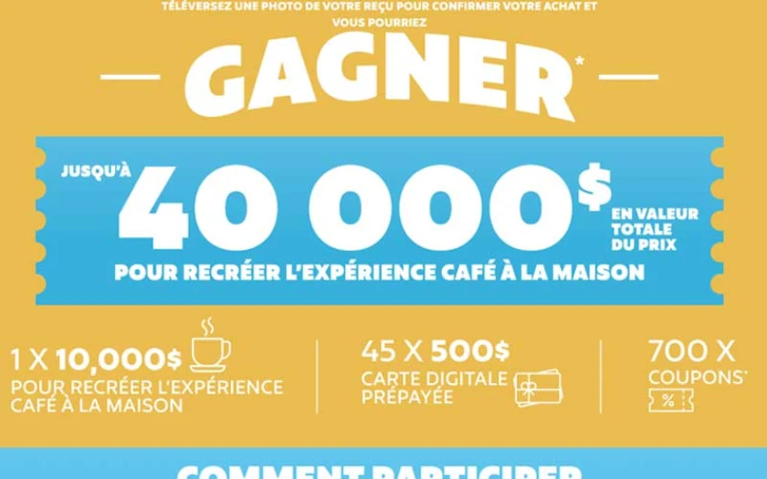 Concours International Delight : 10 000 $ à gagner