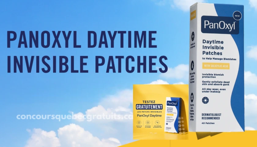 PanOxyl Daytime Invisible Patches gratuits à tester et évaluer