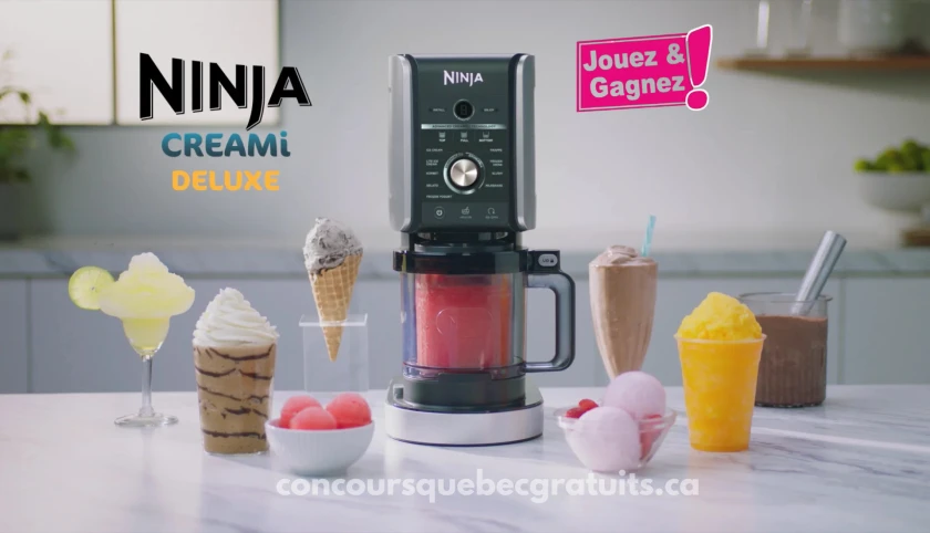 Gagnez une Machine à Crème Glacée Ninja CREAMi