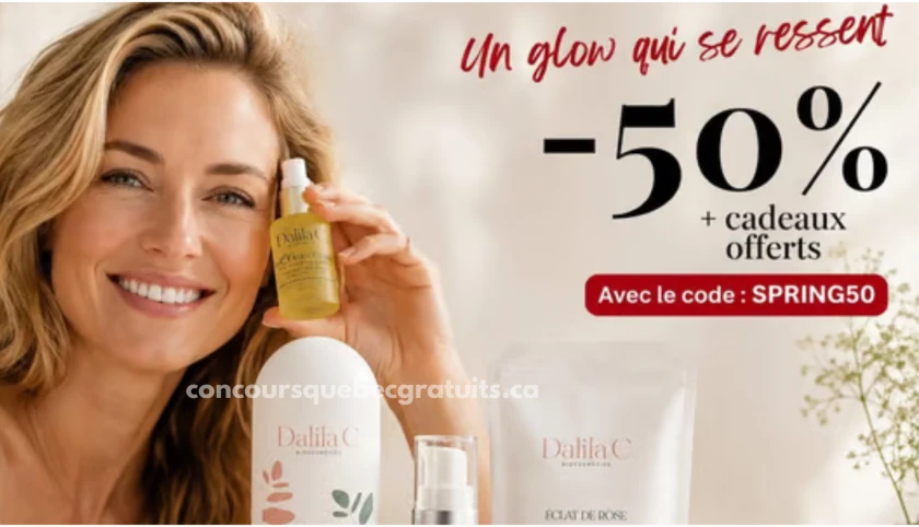 Gagnez le coffret secret du désert pour le visage