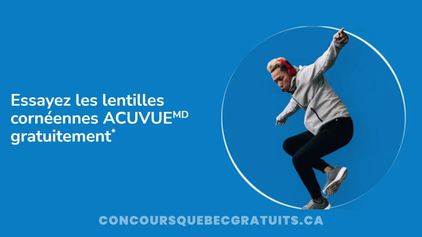 Essayez gratuitement des lentilles de contact ACUVUE