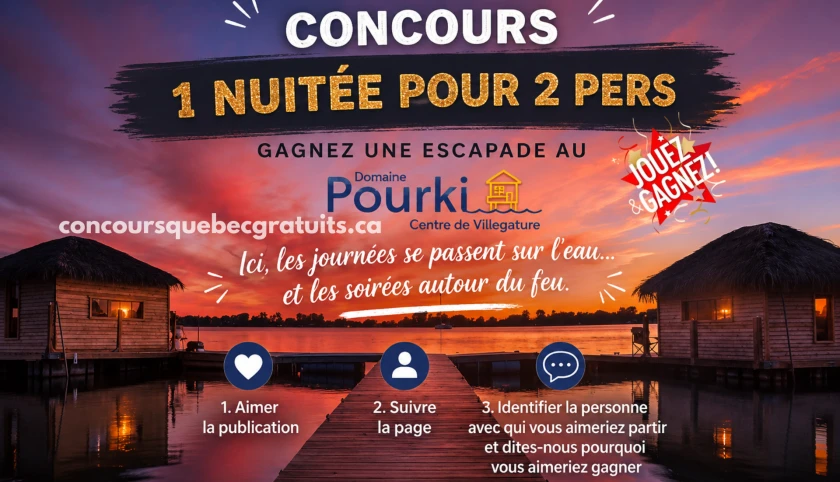 Gagnez une nuitée au Domaine Pourki pour deux