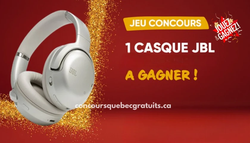 Participez au concours et gagnez un casque JBL