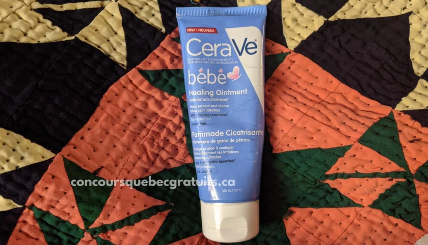 Échantillon Gratuit : Pommade Cicatrisante Bébé CeraVe
