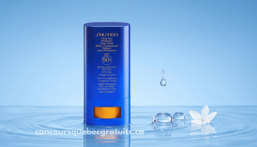 Recevez GRATUITEMENT le bâton transparent solaire Ultra Protection Shiseido