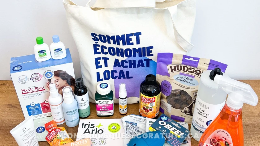 Gagnez un sac cadeau de produits québécois de 250 $