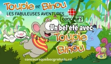 Gagnez des cadeaux Toupie et Binou — Concours été 2026