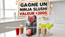 Gagnez un Ninja Slushi avec Feu&Co