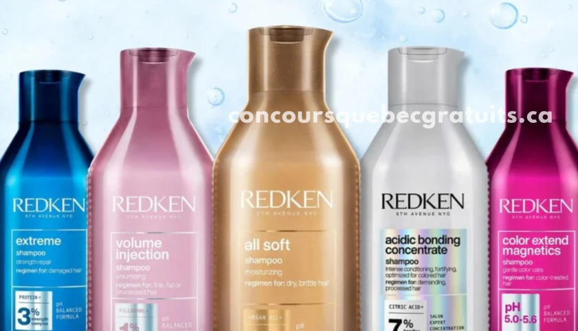 Concours Redken : gagnez un an de shampooing et après‑shampoing