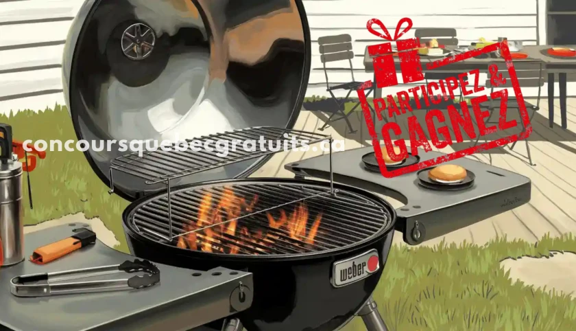 Concours : Gagnez un barbecue au charbon Weber