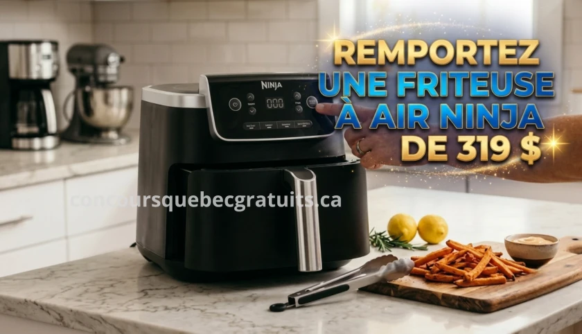 Remportez une friteuse à air Ninja de 319 $