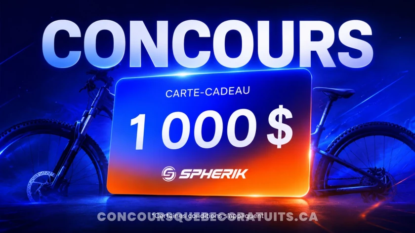Gagnez une carte‑cadeau Spherik de 1 000 $
