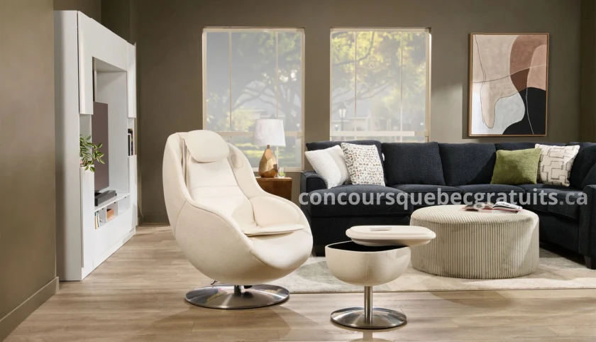 Concours : Remportez un fauteuil de massage LG inclinable