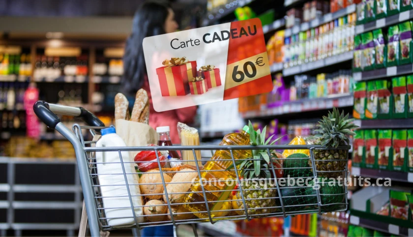 Participez et gagnez un panier d'épicerie + 60$ IGA