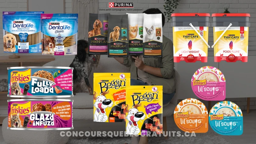 Coupons rabais Purina Canada pour économiser facilement