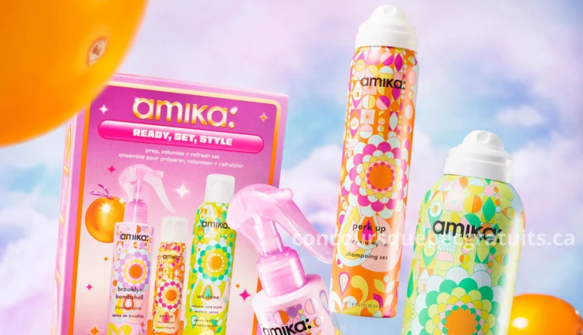 Concours : Gagnez un coffret Amika d'une valeur de 115$
