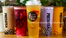 Gagnez 2 thés aux perles chez Presotea Montréal