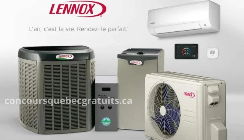 Gagnez un crédit de 3 000 $ chez Lennox
