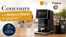 Gagnez la machine à café Bellucci Bistro (2 650 $)