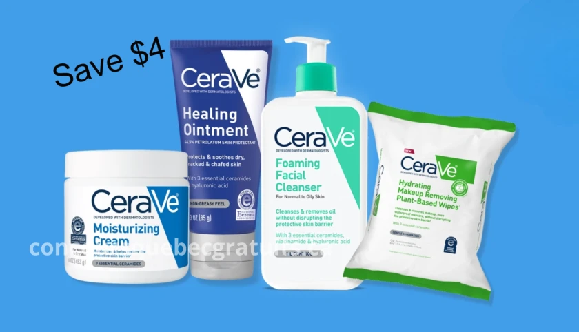 Coupon CeraVe Canada — Économisez jusqu'à 4 $