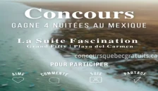 Concours : Gagnez 4 nuitées au Mexique pour deux