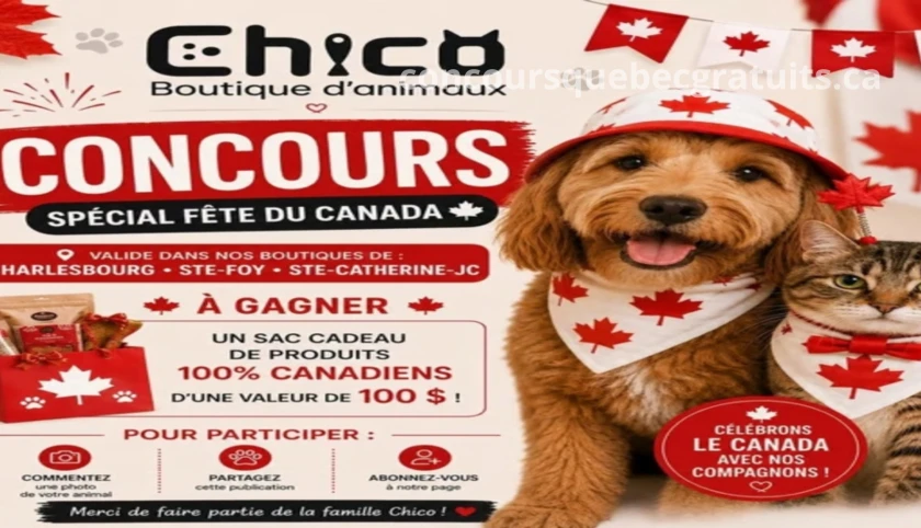 Concours : Gagnez un sac cadeau pour chiens et chats