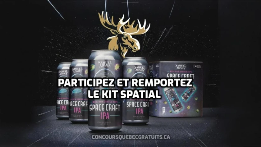 Participez au concours Moosehead et remportez le Kit spatial