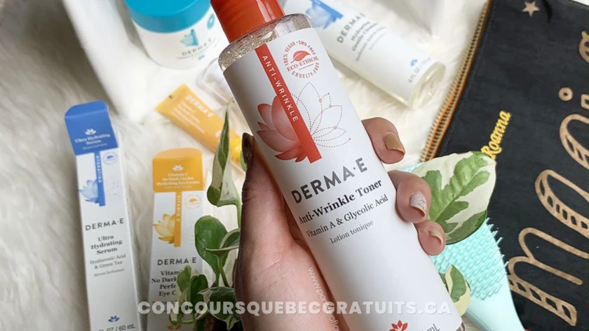 3000 échantillons gratuits à tester : nettoyant Derma-E