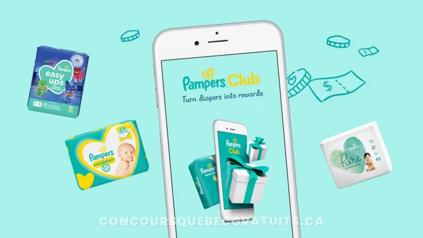 Obtenez un bon de 10$ pour couches Pampers