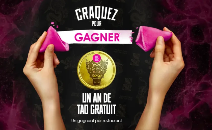 Gagnez un an de TAO avec le concours Thaïzone