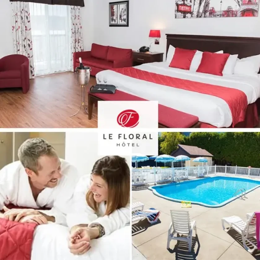 Gagnez une nuitée au Floral Hôtel avec Passeport Vacances