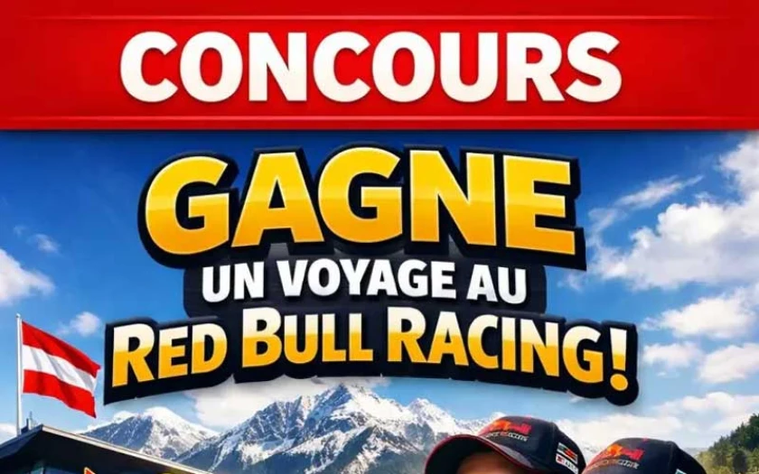 Concours Red Bull Racing : gagnez un voyage en Autriche