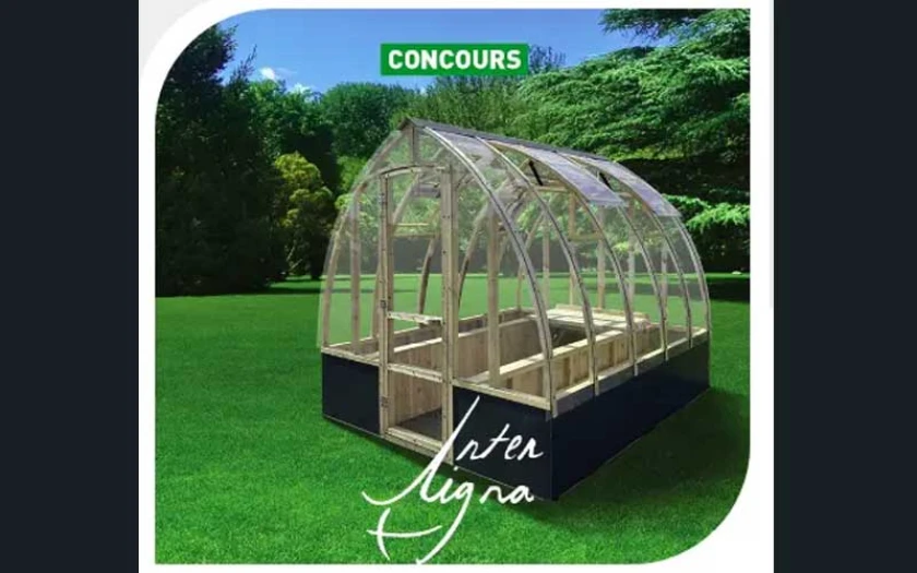 Concours : gagnez une serre de jardin de 7 230 $