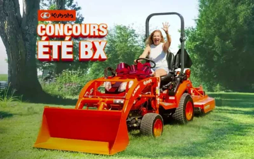 Gagnez la location d’un tracteur BX pendant 3 mois