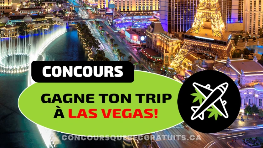 Gagnez un séjour pour deux à Las Vegas (7-9 août 2026)