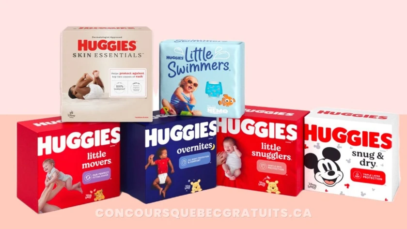 Recevez des échantillons Huggies : couches et lingettes gratuites