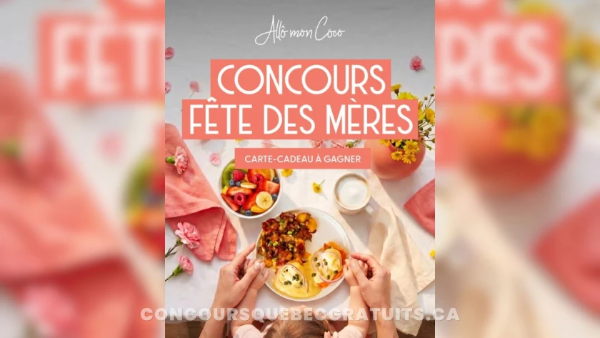Tentez de gagner une carte-cadeau Allô mon Coco 100$