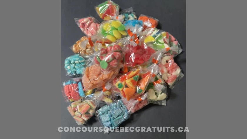 Gagnez une boîte de 30 échantillons de bonbons