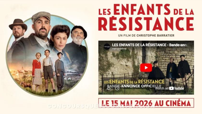 Participez pour gagner des billets et BD « Les Enfants de la Résistance »
