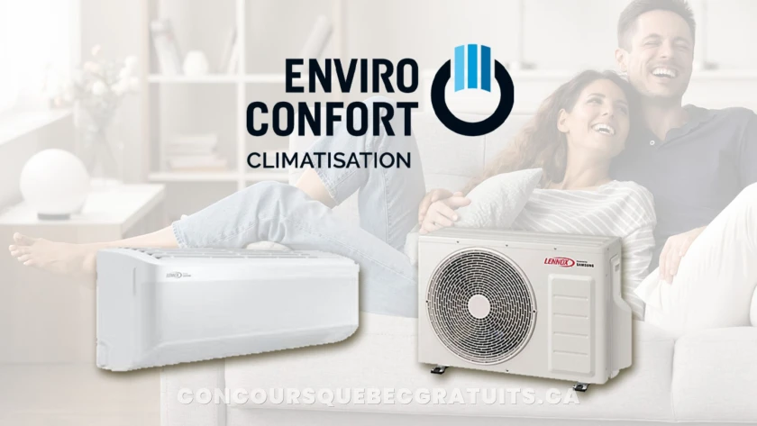Gagnez une thermopompe murale Lennox 12 000 BTU — Concours