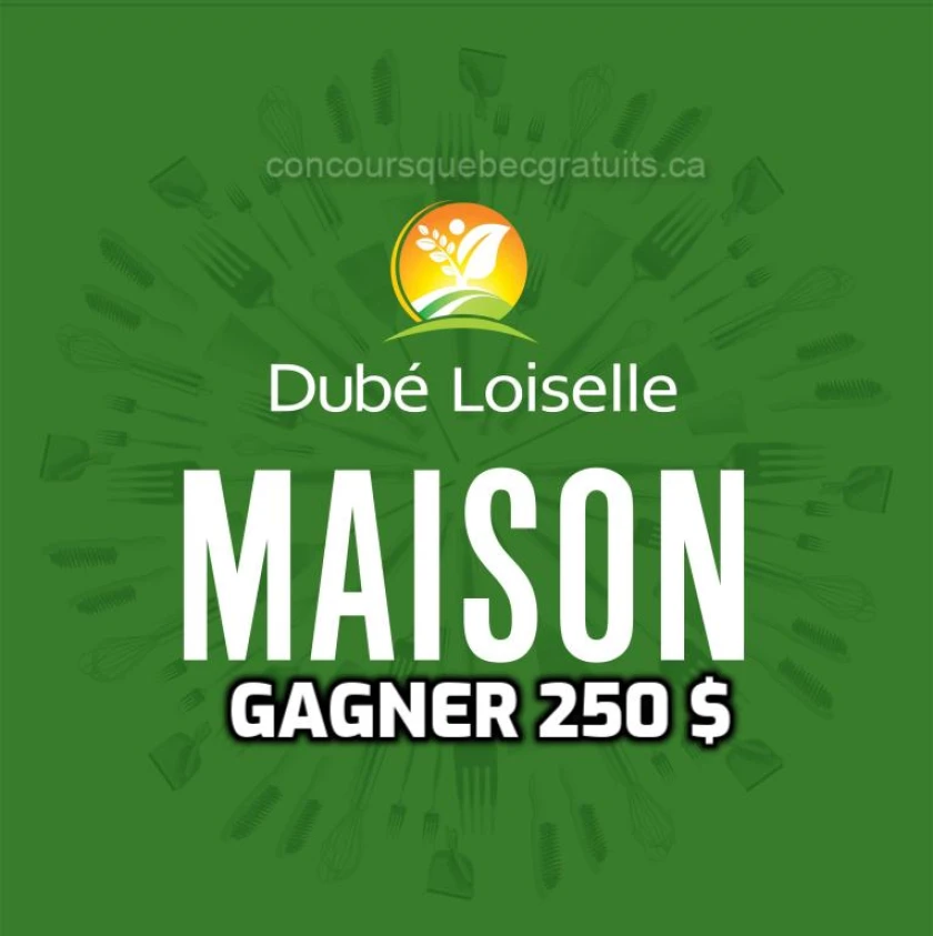 Participez au concours et tentez de gagner 250 $