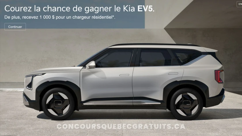Participez et gagnez le nouveau Kia EV5
